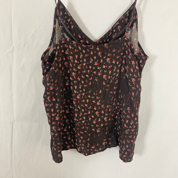 Treasure & Bond Floral Print Camisole Tank Top Women's Medium Adjustable Straps - Picture 6 of 9